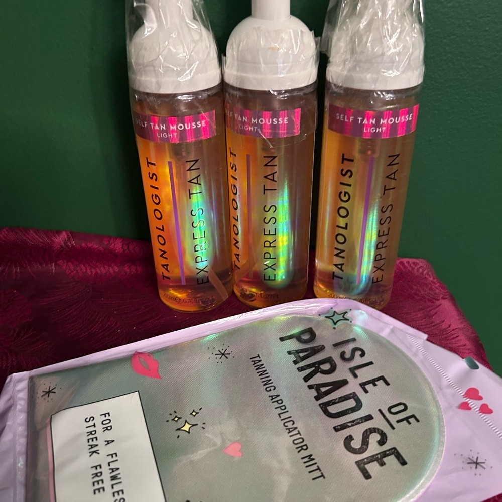 Tanologist Self Tan Mousse Light Trio